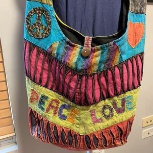 Super cute and large Hippie bag! Never used before